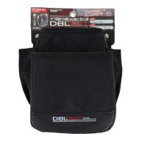 三共コーポレーション DBLTACT 腰袋 2段 ブラック迷彩 DT-02S-BC 580106 新品 | ココロード