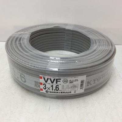 vvf3-2.6(赤白黒) vvfケーブル 新品未使用品 送料無料！ ◇VVF2.6×3C 100メートル【赤 白 黒】VVF 600Vビニル絶縁