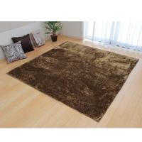 【メーカー直送】イケヒコ・コーポレーション ラグ カーペット 3畳 無地 シャギー 『ラルジュ』 ベージュ 約200×250cm 1280200021 | RECOROOM