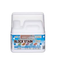 アサヒペン:水性ブロックステイン0.5Lアースホワイト - DIY 塗料 ペンキ かべ ブロック ステイン | イチネンネット(インボイス対応)