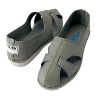 AITOZ(アイトス):静電シューズ 制電サンダル グレー 25cm 59706 静電スリッパ 静電靴 帯電防止 靴 作業靴 安全靴 59706 | イチネンネット(インボイス対応)