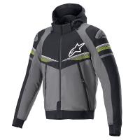 アルパインスターズ:SEKTOR V2 TECH HOODIE 9151 TAR GRAY BLACK YELLOW FLUO M | イチネンネット(インボイス対応)