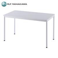 (法人限定)アール・エフ・ヤマカワ:RFシンプルテーブル W1200xD700 ホワイト | イチネンネット(インボイス対応)