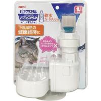 GEX(ジェックス):ピュアクリスタル ドリンクボウル 猫用 4972547925510 ピュアクリスタル 給水器 猫 犬 ボウル 給水 飲み水 | イチネンネット(インボイス対応)