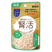 アイシア:国産 健康缶パウチ 腎活 ささみフレーク とろみタイプ 40g 4571104718666 | イチネンネット(インボイス対応)