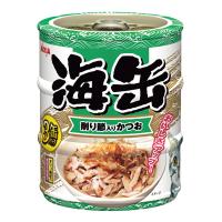 アイシア:海缶ミニ3P 削り節入りかつお 180g(60g×3缶) 4571104719892 海缶 | イチネンネット(インボイス対応)