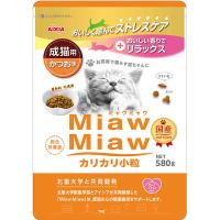 アイシア:MiawMiaw カリカリ小粒 かつお味 580g MDM-3 | イチネンネット(インボイス対応)