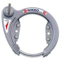 NIKKO(ニッコー):サークル錠 NC100AL-P (fc2022o) カギ チェーン 錠 リングロック | イチネンネット(インボイス対応)