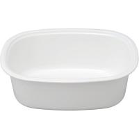 野田琺瑯:ワイトシリーズ 楕円型 洗い桶 ホワイト WA-O WA-O | イチネンネット(インボイス対応)