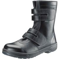 シモン:安全靴 長編上靴マジック式 SS38黒 24.5cm SS38-24.5 多機能軽量安全靴（マジック式） 24.5cm(1足) | イチネンネット(インボイス対応)