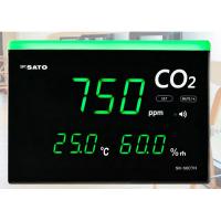 佐藤計量器製作所:快適ナビ　CO2モニター(1737-00 SK-50CTH CO2濃度と共に温度、湿度も測定 | イチネンネット(インボイス対応)