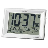 シチズン時計 電波デジタル時計 白 8RZ151-003 | イチネンネットmore