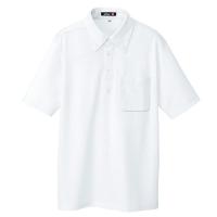 AITOZ(アイトス):クールコンフォート半袖ボタンダウンポロシャツ (男女兼用) ホワイト 5 10599 吸汗速乾 1099 | イチネンネットmore(インボイス対応)
