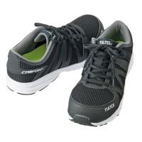 AITOZ(アイトス):TULTEX セーフティシューズ ブラック 25.5cm 51649 安全靴 作業靴 安全スニーカー 作業スニーカー | イチネンネットmore(インボイス対応)
