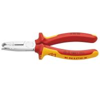 KNIPEX(クニペックス):1346-165 絶縁マルチストリッピングプライヤ-(SB) 1346-165SB クニペックス ストリッパー | イチネンネットmore(インボイス対応)