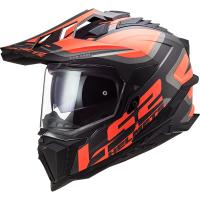 LS2 HELMETS:【国内正規品】EXPLORER F MATT BLACK ORANGE XLサイズ 407012152XL | イチネンネットmore(インボイス対応)