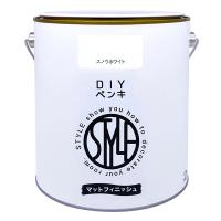 DIYペンキ マットフィニッシュ スノウホワイト 2kg 4976124887505(メーカー直送品)(地域制限有) | イチネンネットmore(インボイス対応)