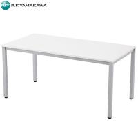 (法人限定)アール・エフ・ヤマカワ:ミーティングテーブル W1500xD750 ホワイト | イチネンネットmore(インボイス対応)