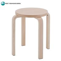 (法人限定)アール・エフ・ヤマカワ:木製丸椅子 ナチュラル Z-SHSC-1(メーカー直送品)(地域制限有) スタッキングできる木製ラウンドスツール | イチネンネットmore(インボイス対応)