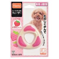 住商アグロ:ハーツ デンタル ティーザー 超小型~小型犬用 いちごの香り 4562149051047 ペット 犬 おもちゃ 幼犬 パピー デンタル | イチネンネットmore
