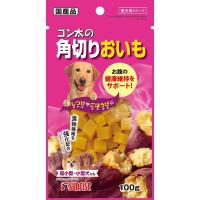 マルカン:ゴン太の角切りおいも 100g SPO-100 犬 おやつ スナック ゴンタ カルシウム 繊維 食物繊維 SPO-100 犬 おやつ | イチネンネットmore(インボイス対応)