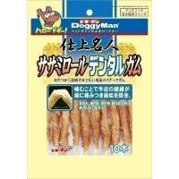 ドギーマンハヤシ:仕上名人 ササミロールデンタルガム 10本 4976555818260 犬 おやつ 間食 スナック ドギーマン ガム 犬 おやつ | イチネンネットmore