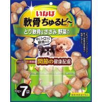 いなばペットフード:いなば 軟骨ちゅるビ〜 とり軟骨＆ささみ 野菜入り 10g×7袋 4901133764851 | イチネンネットmore(インボイス対応)