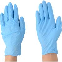 川西工業:ニトリルゴム使い捨て手袋 ニトリル使いきり手袋 ブルー 粉無 Sサイズ (100枚入) 2041-S  オレンジブック 8290508 | イチネンネットmore(インボイス対応)