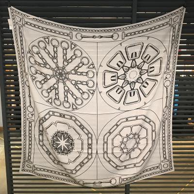 HERMES 【新品同様】エルメス カレジェアン140 カレイドスコープ 