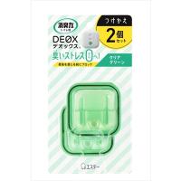 消臭力　ＤＥＯＸ　トイレ用　つけかえ　２個セット　クリアグリーン 【エステー】 【芳香剤・トイレ用】 | COLABO TRADING Yahoo!店