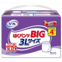 リフレ　はくパンツＢＩＧ　３Ｌサイズ　１４枚 【 リブドゥコーポレーション 】 【 大人用オムツ 】 | COLABO TRADING Yahoo!店