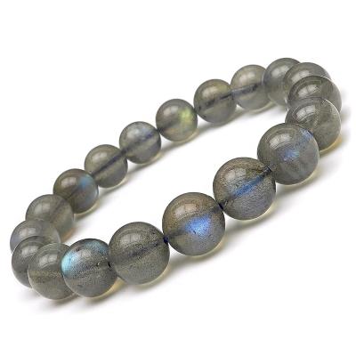 ブランド登録なし ラブラドライト 丸玉ブレス 10mm【1コ販売】 / 4-30 