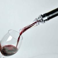 ボトルストッパー ポアラー デキャンディング （ ワインストッパー ワイン保存 ワイングッズ ワイン用品 酸化防止 密閉保存 ） | お弁当グッズのカラフルボックス