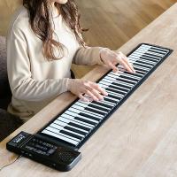 ピアノ 電子ピアノ コンパクト 61鍵盤 ロールアップピアノ （ ロールピアノ 電子ロールピアノ 電子キーボード 巻ける 折りたたみ 持ち運び ポータブル ） | お弁当グッズのカラフルボックス