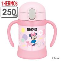 子供用水筒 サーモス thermos 真空断熱ベビーストローマグ ミニー 250ml FJL-250DS ステンレス製 （ ステンレスマグ ストロー付 トレーニングマグ ） | お弁当グッズのカラフルボックス