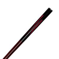 箸 23cm プレミアムアイ シンプルライン 神立 漆 木製 天然木 日本製 （ お箸 はし 男性 木 塗箸 和食器 ） | お弁当グッズのカラフルボックス