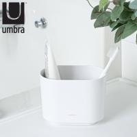 歯ブラシスタンド umbra アンブラ ステップ ホワイト 歯ブラシホルダー ハブラシ （ 歯ブラシ 収納 歯ブラシ立て ホルダー ） | お弁当グッズのカラフルボックス