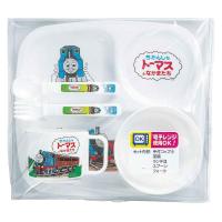 子供用食器 セット きかんしゃトーマス プラスチック 日本製 （ 電子レンジ対応 子供用 食器セット ギフト トーマス ） | お弁当グッズのカラフルボックス