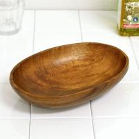 アカシア　ボウル　盛皿　オーバル　木製　食器 （ お皿 ウッド ナチュラル ） 