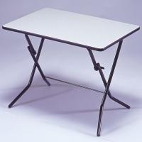 折りたたみテーブル　スタンドタッチテーブル　メラミン樹脂加工　幅90cm （ デスク 机 ） | お弁当グッズのカラフルボックス