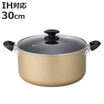 鍋 30cm（北陸アルミニウム）のおすすめ人気商品一覧 通販 - Yahoo