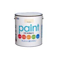 アサヒペン 水性多用途EX アイボリー (全4色) [3L] 水性アクリル樹脂塗料 | カラーハーモニーYahoo!ショップ
