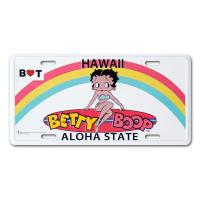 CMプレート ベティちゃん アロハ HAWAII 看板 コマーシャルプレート BETTY BOOP アメリカン雑貨 | アメリカン雑貨COLOUR Yahoo!店