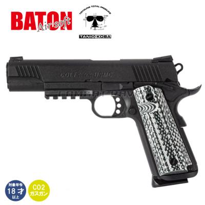 【美品】BATON TANIO-KOBA M1911A1 CO2GBB ガス銃 mokei-paddock_603179
