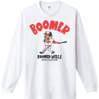 【COMBINATION MEAL コンビネーションミール】ブーマーウェルズ BOOMER ロングスリーブTシャツ(袖リブ) プロ野球レジェンド外国人シリーズ | コンビネーションミールYahoo!ショップ