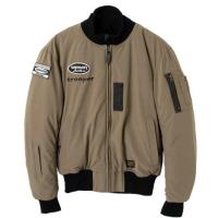 バンソン MA-1ジャケット ベージュ Lサイズ TVS2209W | バイク用品店カムカム