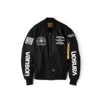 バンソン メッシュMA-1ジャケット ブラック/ホワイト XLサイズ VS23101S | バイク用品店カムカム