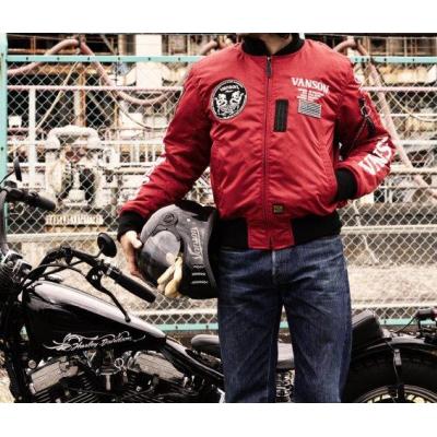 VANSON バイク用ジャケット（色：グレー系）｜バイクウェア｜バイク