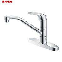 【K676BK-13】三栄 混合栓 シングルレバー台付分岐 ※寒冷地用 SANEI | コンパルト