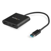 ＳｔａｒＴｅｃｈ．ｃｏｍ ディスプレイアダプター/USB-A - 2x HDMI/USB 3.0/Winのみ対応 目安在庫=○ | コンプモト ヤフー店